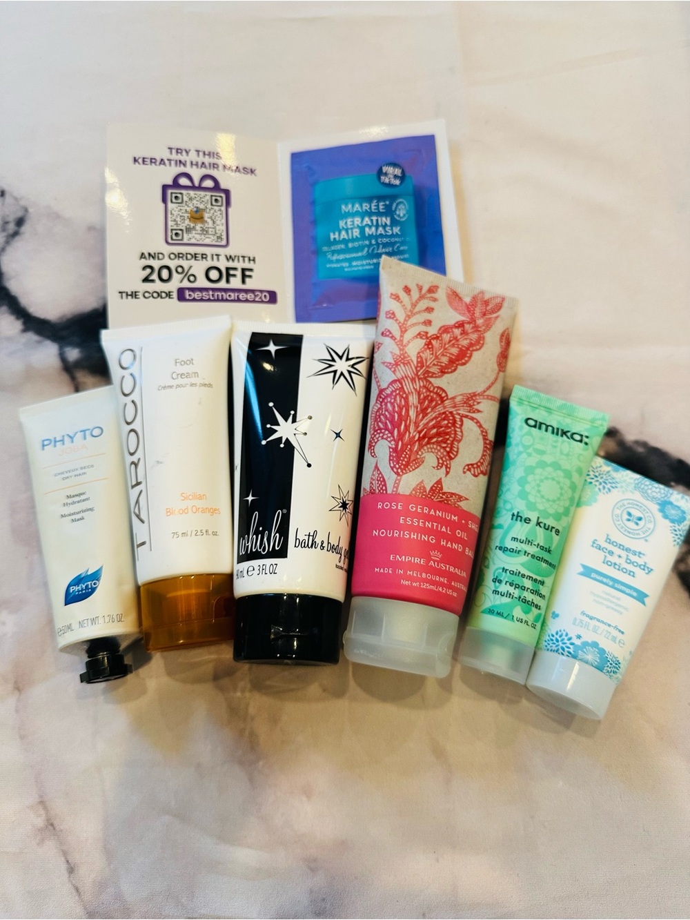 NWT Self-Care All-Body Bundle: Hand, Hair, Face & Body Lotions/Creams